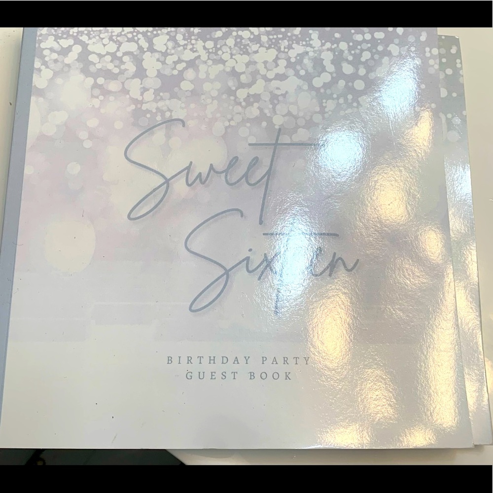 Sweet Sixteen Guest Book